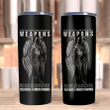 Veteran Tumblers, God Gave His Archangels Weapons Because The Lord Skinny Tumbler - Spreadstores