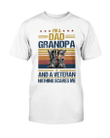 Veterans Shirt - I'm A Dad Grandpa And A Veteran T-Shirt, Gifts For Veteran Dad - Spreadstores