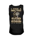 Veteran Shirt, Gift For Veterans, I Took A DNA Test God Is My Father Veterans Are My Brothers Tank - Spreadstores