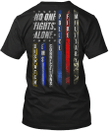 Veteran Shirt, No One Fights Alone Standard T-Shirt - Spreadstores