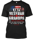 Veteran Shirt, Veteran Day Gift, Veterans Day Unisex T-Shirt, U.S Veteran & Grandpa, Gift For Grandpa T-Shirt - Spreadstores