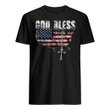 Veteran Shirt, Father's Day Shirt, American Flag Shirt, God Bless T-Shirt KM2705 - Spreadstores