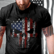 Veteran Shirt, Skull Shirt, American Skull T-Shirt KM0908 - Spreadstores