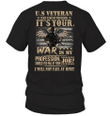 Veteran Shirt, U.S Veteran, Peace Is Not My Profession, It's Your T-Shirt KM0507 - Spreadstores