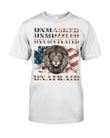 Veteran Shirt, Funny Quote Shirt, Unmasked Unmuzzled Unvaccinated T-Shirt KM1606 - Spreadstores