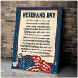 Veterans Day, On Veterans Day We Honor All, Who Answered To A Service Call, Gift For Veteran, Veterans Day Matte Canvas - Spreadstores