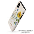 Custom iPhone case: Let your faith be bigger than your fear, butterfly sunflower