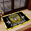 Veteran Welcome Rug, Veteran Doormat, I Own It Forever The Title Army Veteran Eagle Doormat - Spreadstores