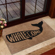 Love Whale Rubber Base Doormat