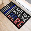 Hate Has No Home Here Rubber Base Doormat
