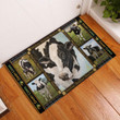 Dairy Cows Rubber Base Doormat