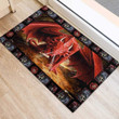 Love Dragon Rubber Base Doormat