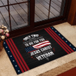 Veteran Doormat, Welcome Rug, Only Two Defining Forces Have Ever Offered To Die For You Door Mats - Spreadstores