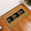 Nerdy Rubber Base Doormat