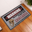 Love Chihuahua Rubber Base Doormat