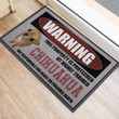 Love Chihuahua Rubber Base Doormat