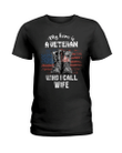 Veteran Shirt, Custom Shirt, Wife Veteran My Hero Is A Veteran Who I Call Wife T-Shirt CV1009 - Spreadstores