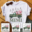 Custom Shirt, Grandma Shirt, Mimi Shirts With Grandkids Names T-Shirt KM0906 - spreadstores