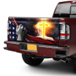Cross And Bible Truck Tailgate Decal Sticker Wrap - Spreadstore