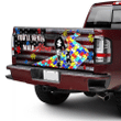 Autism Awareness Never Walk Alone Truck Tailgate Decal Sticker Wrap - Spreadstore