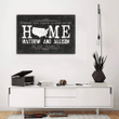 Personalized Wherever We're Together Is Where We Call Home Canvas - Spreadstores
