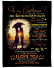 Valentine's Gift, Gift For Girlfriend, Personalized To My Girlfriend The Day I Met You I Have Found Fleece Blanket - Spreadstores
