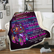Personalized To My Daughter Inside This Blanket There Is A Piece Of My Heart Dreamcatcher Fleece Blanket - Spreadstores