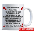 Personalized Gift For Granddaughter, The Beat Of My Heart Granddaughter Mug, Granddaughter Christmas Present Mug - Spreadstores