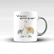 Personalized Elephant Mother Mug, Mother's Day Mug, To My Mum, My Friend, My Angle Mug, Elephant Matching Mom And Kid - Spreadstores