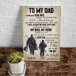 Personalized Canvas, Father's Day Gift For Dad, To My Dad, I Will Always Be Your Little Boy Hunting Canvas - Spreadstores