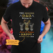 Personalized Father Day Gifts For Dad Hunting FD Black T Shirt MY144 81O53