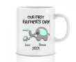 Father's Day Gift, Personalized Our First Father's Day Mug, New Dad Mug, Best Father’s Day Gift Ideas - Spreadstores