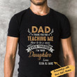 Personalized Father Day Gifts For Hunting Dad FD Black T Shirt MY0601 81O34