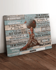 Custom Canvas, Personalized Black Girl Today Is A Good Day Canvas - spreadstores