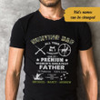Personalized Dad Hunting FD Black T Shirt AP2102 87O58