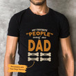 Personalized Father Day Gifts For Dog Dad Black T Shirt MY113 95O53