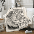 Personalized Blanket, To My Son Never Forget That I Love You Lion Fleece Blanket - Spreadstores