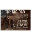 Personalized Dad Canvas, Gift For Dad From Son, Best Gift For Father's Day, To My Dad So Much Of Me Hunting Canvas - Spreadstores