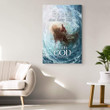 Be still and know that I am God Psalm 46:10 canvas wall art