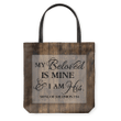 My beloved is mine and I am his Song of Solomon 2:16 tote bag - Gossvibes