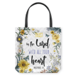 Trust in the Lord with all your heart tote bag - Gossvibes