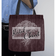 Rooted in Christ tote bag - Gossvibes