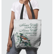 Never will I leave you never will I forsake you Hebrews 13:5 tote bag - Gossvibes