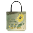 It's not about having great faith tote bag - Gossvibes