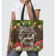 Peace on earth goodwill to all tote bag - Gossvibes