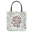 Just be who God made you to be tote bag - Gossvibes