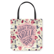 Psalm 119:114 ESV You are my hiding place and my shield... tote bag - Gossvibes