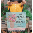Seek peace and pursue it Psalm 34:14 tote bag - Gossvibes