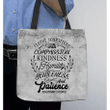 Clothe yourselves Colossians 3:12 tote bag - Gossvibes