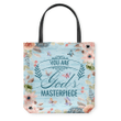 You are God's masterpiece tote bag - Gossvibes